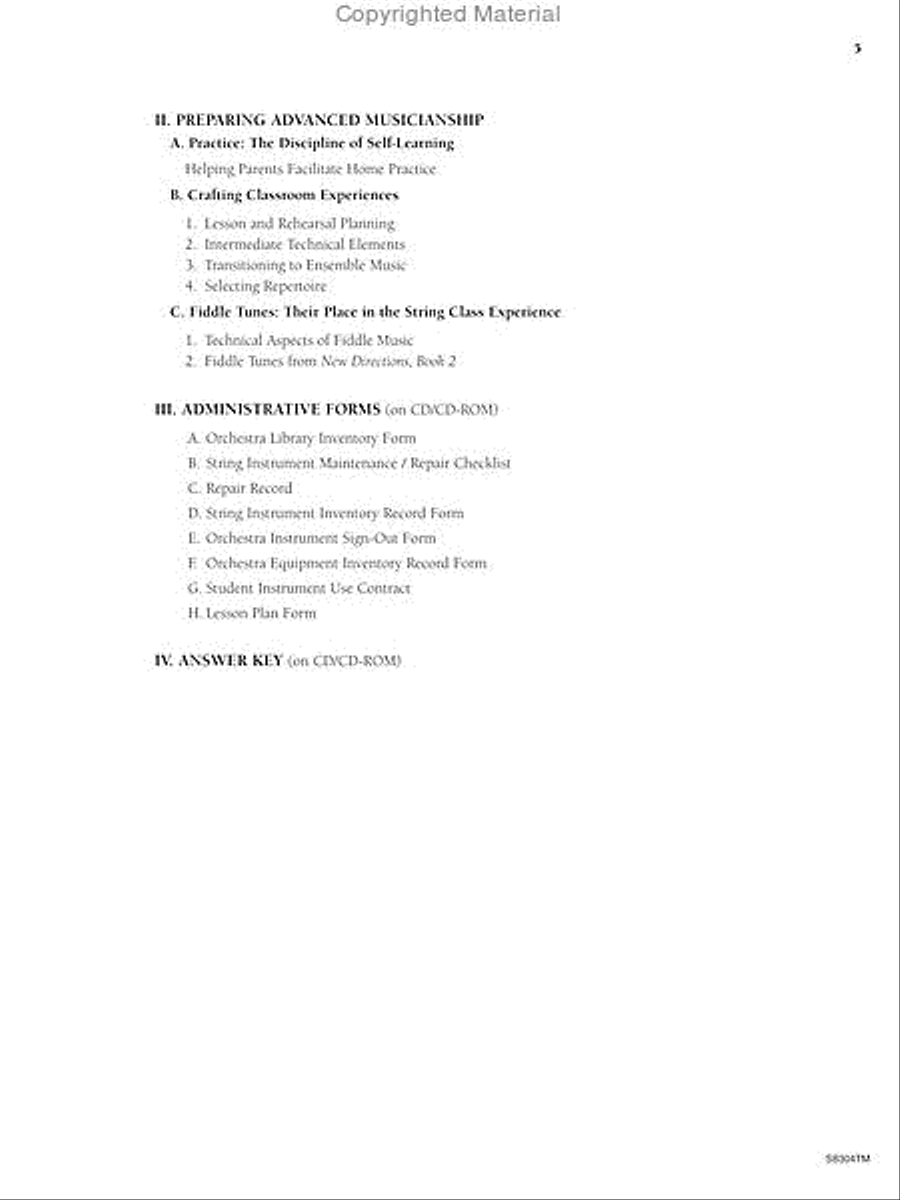 <br>Sheet music extract