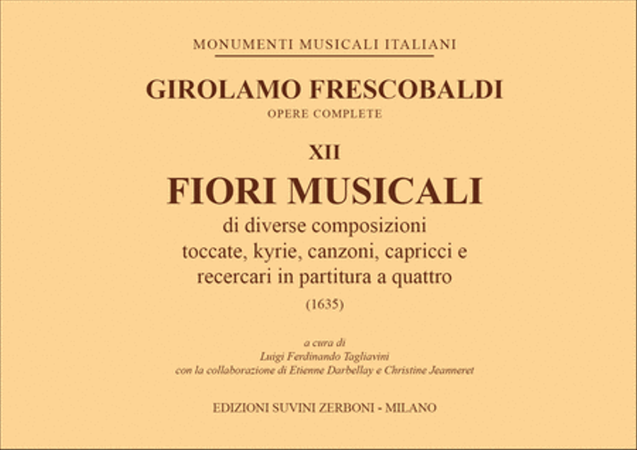 Fiori musicali Organ scores gallery preview page 1