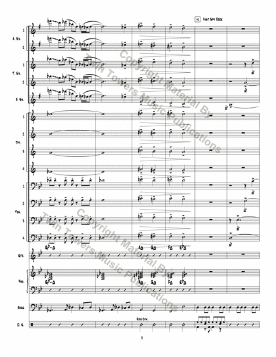 Espionage 2.0 Espionage 2.0 Jazz Ensemble scores gallery preview page 10
