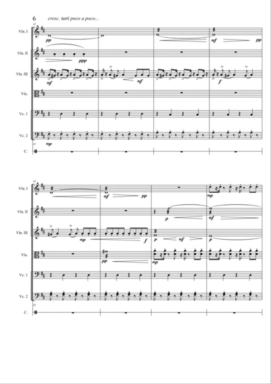 Born Slippy Born Slippy Small Ensemble scores gallery preview page 6