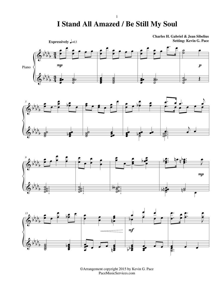 Hymn Medleys: Piano Solo Arrangements Piano Solo scores gallery preview page 4