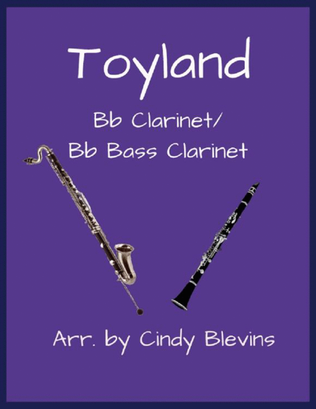 Book cover for Toyland, Bb Clarinet and Bb Bass Clarinet Duet