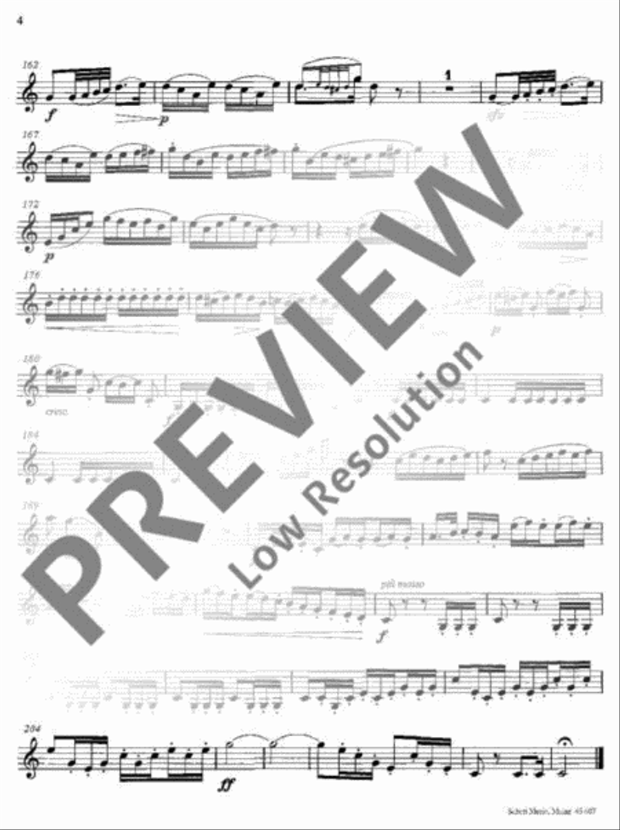 Variations of a Swiss Folksong Horn scores gallery preview page 20