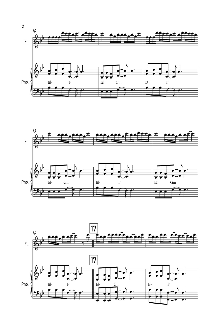 Mood Flute Solo scores gallery preview page 2