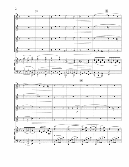 Two Brahms Quartets for Saxophone Quartet image number null