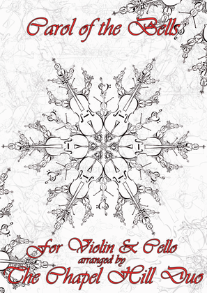 Book cover for Carol of the Bells - Full Length Violin & Cello Arrangement by The Chapel Hill Duo