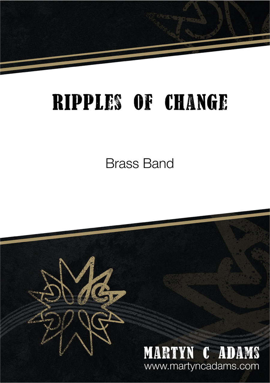 Ripples of Change (For Brass Band) Brass Band scores gallery preview page 1