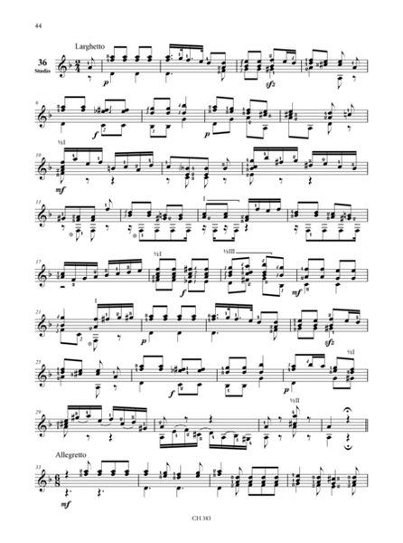 Grand Recueil pour la Guitare Op. 114 - Vol. 1: First and Second Part