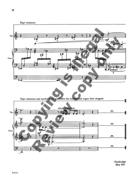 The Other Voices of the Trumpet (Score & Parts)