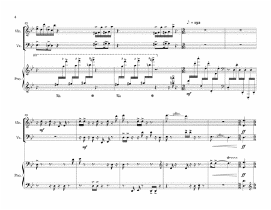 Apprehension Piano Trio scores gallery preview page 4