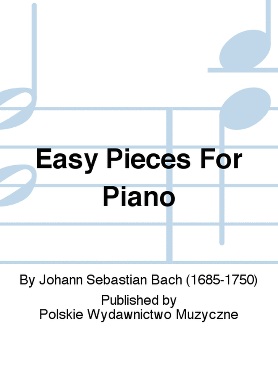 Easy Pieces For Piano