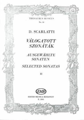 Book cover for Selected Sonatas