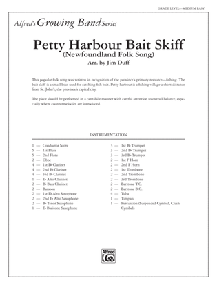 Petty Harbour Bait Skiff: Score
