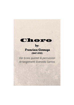 Tango Choro (for brass quintet & percussion)