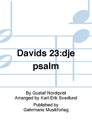 Davids 23:dje psalm