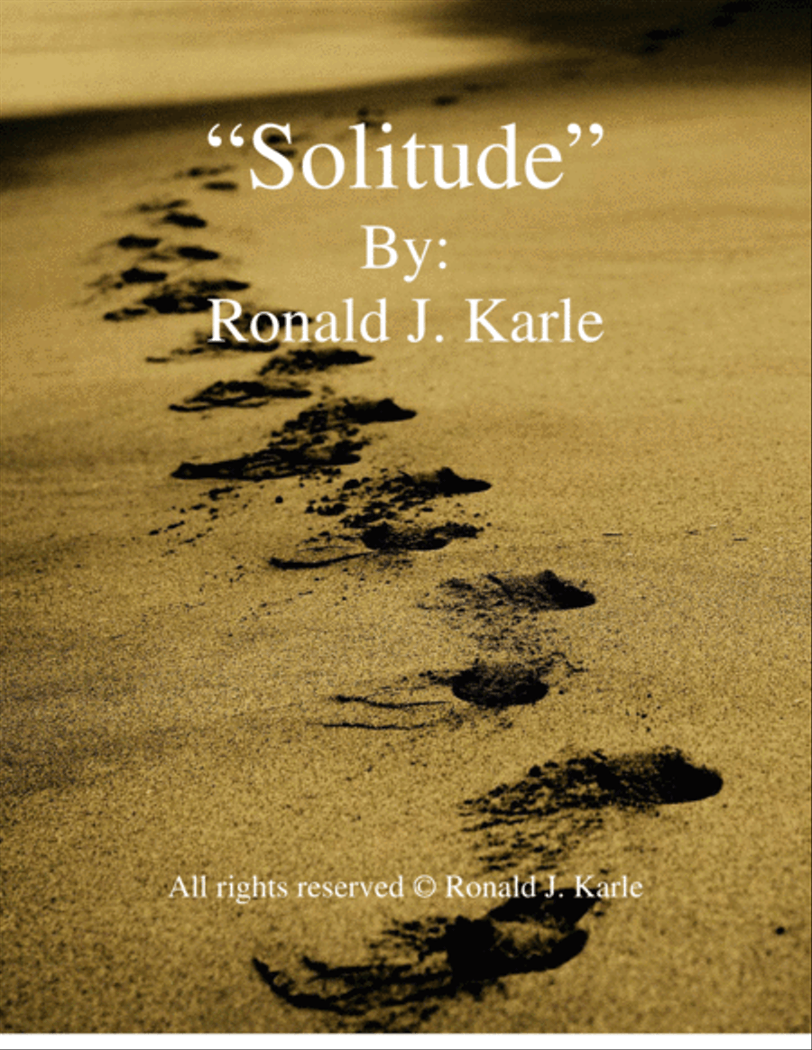Solitude Piano Solo scores gallery preview page 1