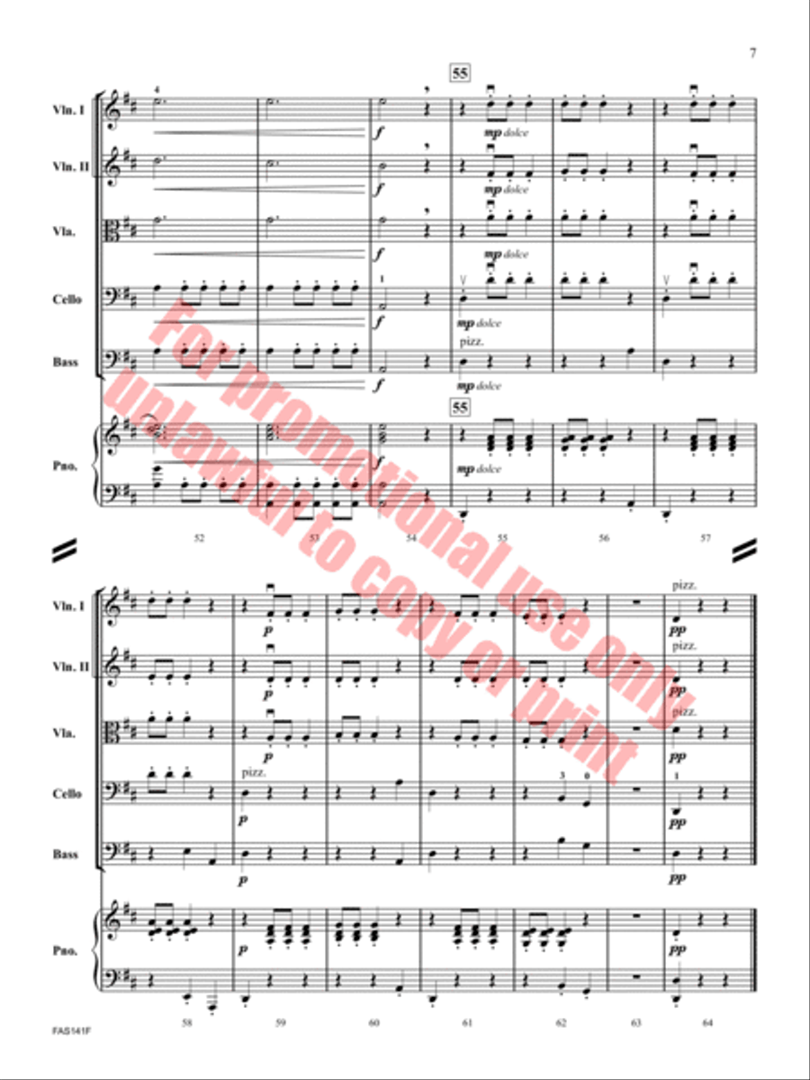 Angelic Star Orchestra scores gallery preview page 7