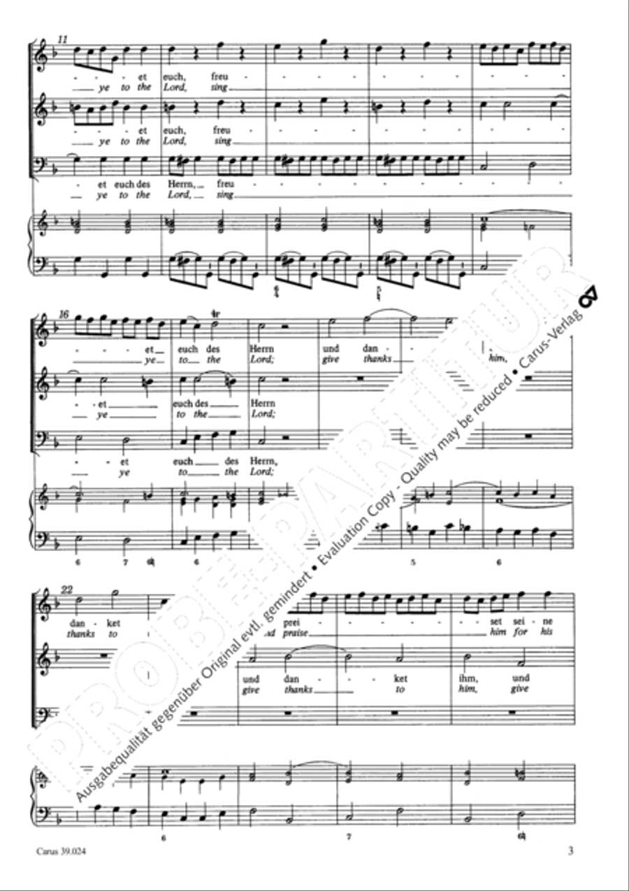 All ye righteous, sing ye to the Lord SA scores gallery preview page 4