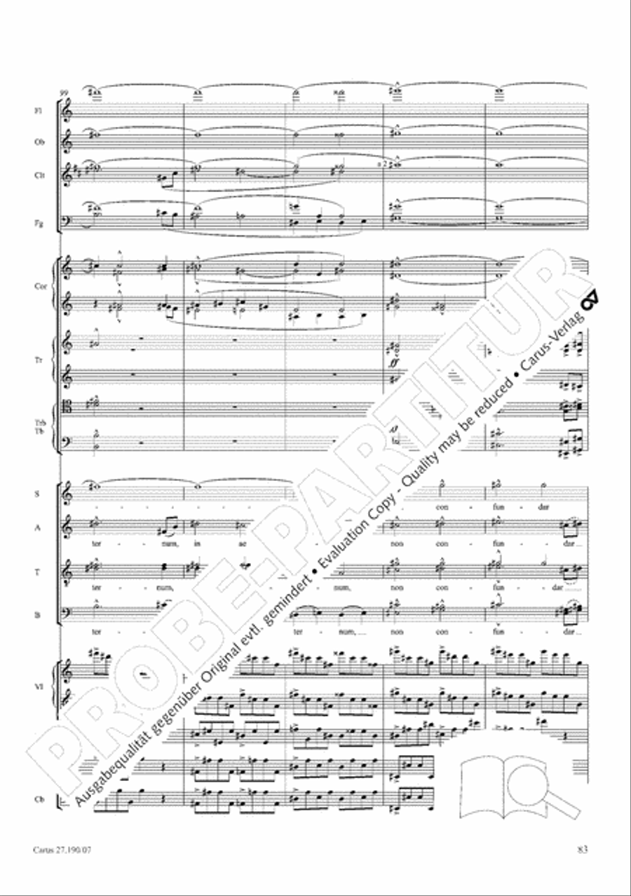 Te Deum Te Deum 4-Part scores gallery preview page 91