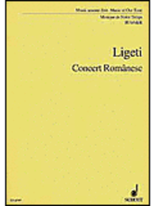 Book cover for Romanian Concerto