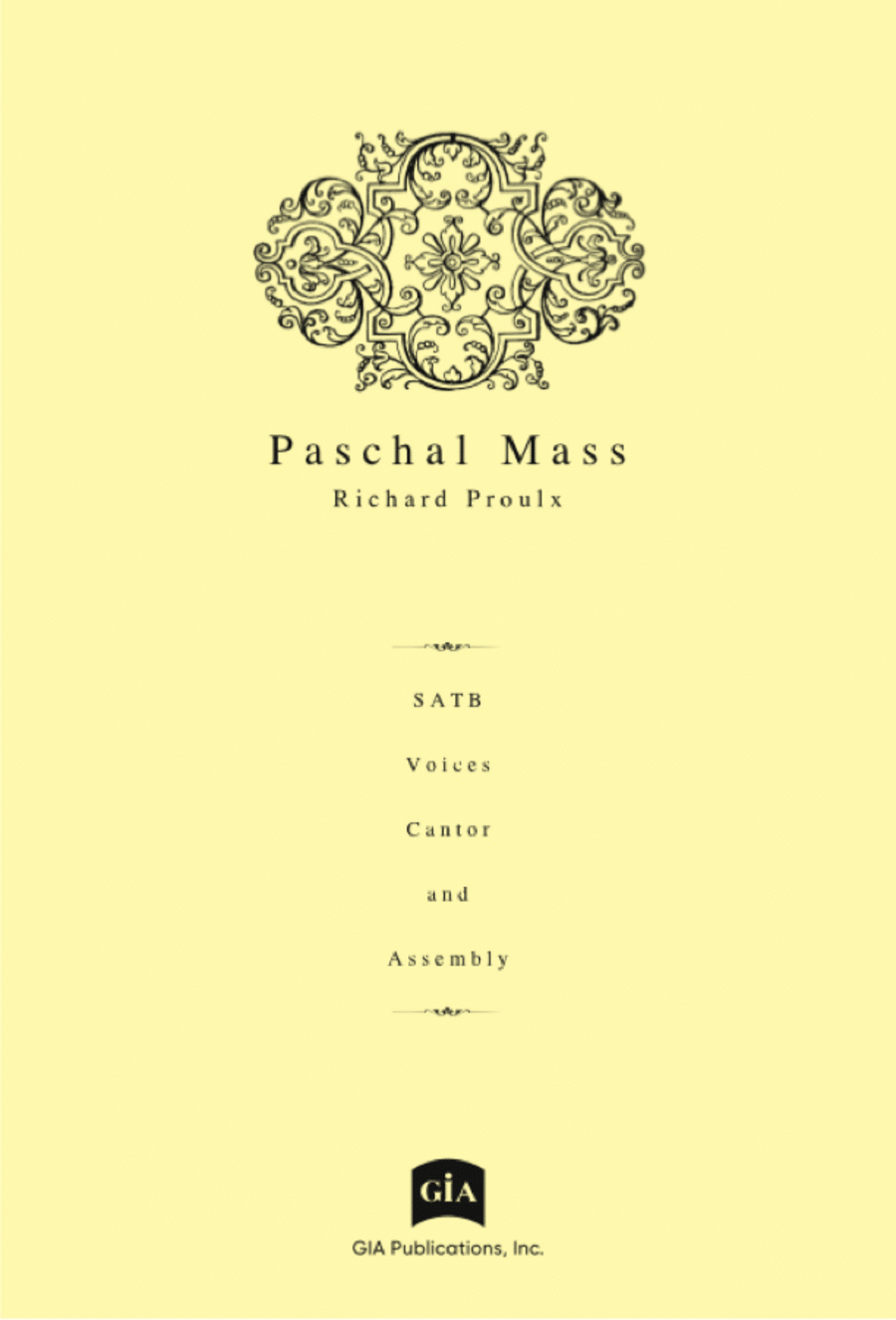 Paschal Mass - Assembly Edition Choir scores gallery preview page 1