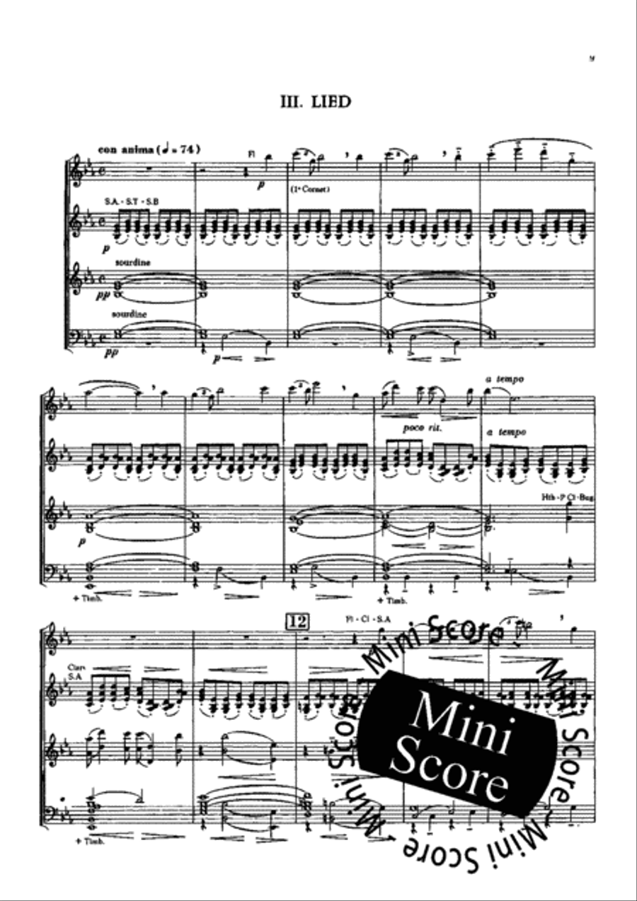 Fantasia from Concert Suite Concert Band scores gallery preview page 11