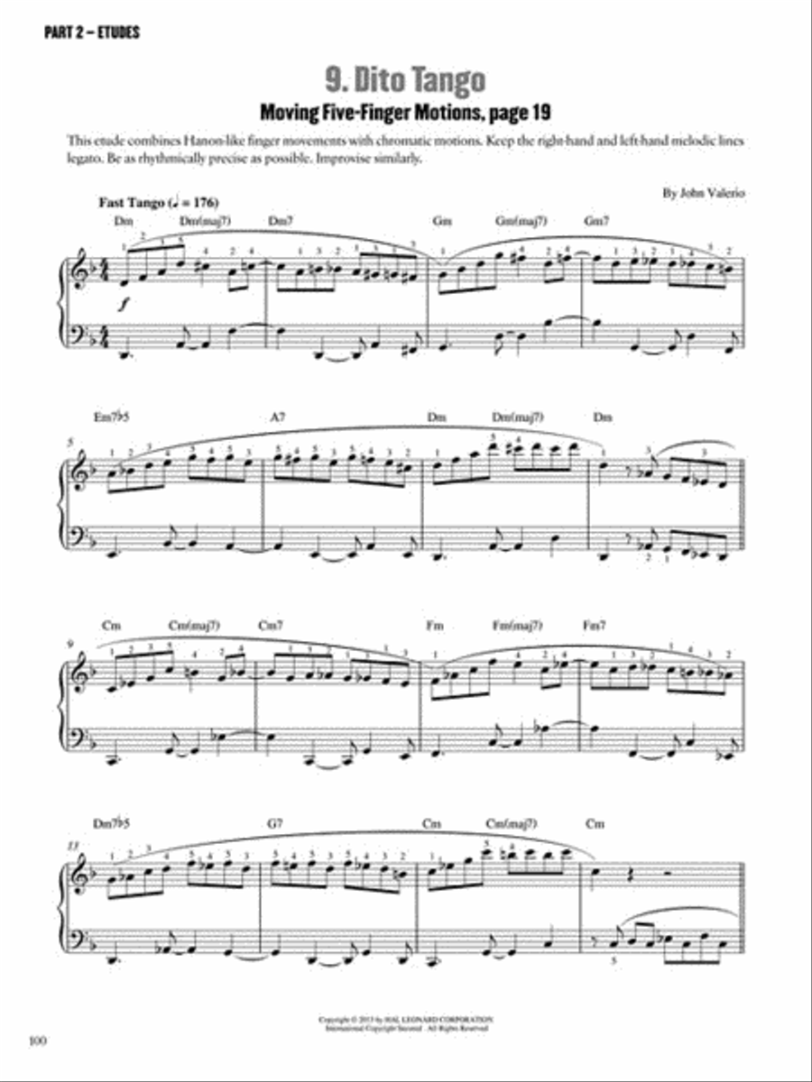 Jazz Piano Technique Piano Method scores gallery preview page 5
