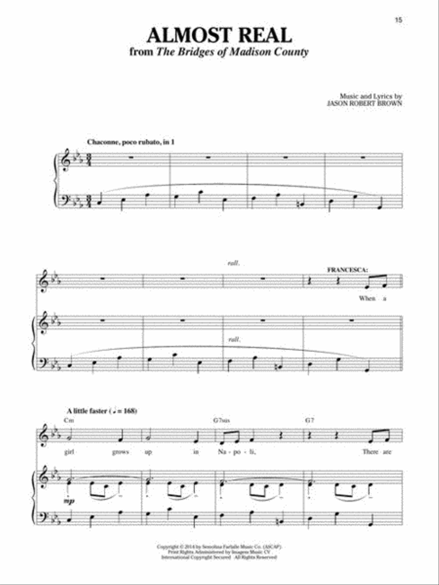 Singer's Musical Theatre Anthology – Volume 6 Voice scores gallery preview page 8