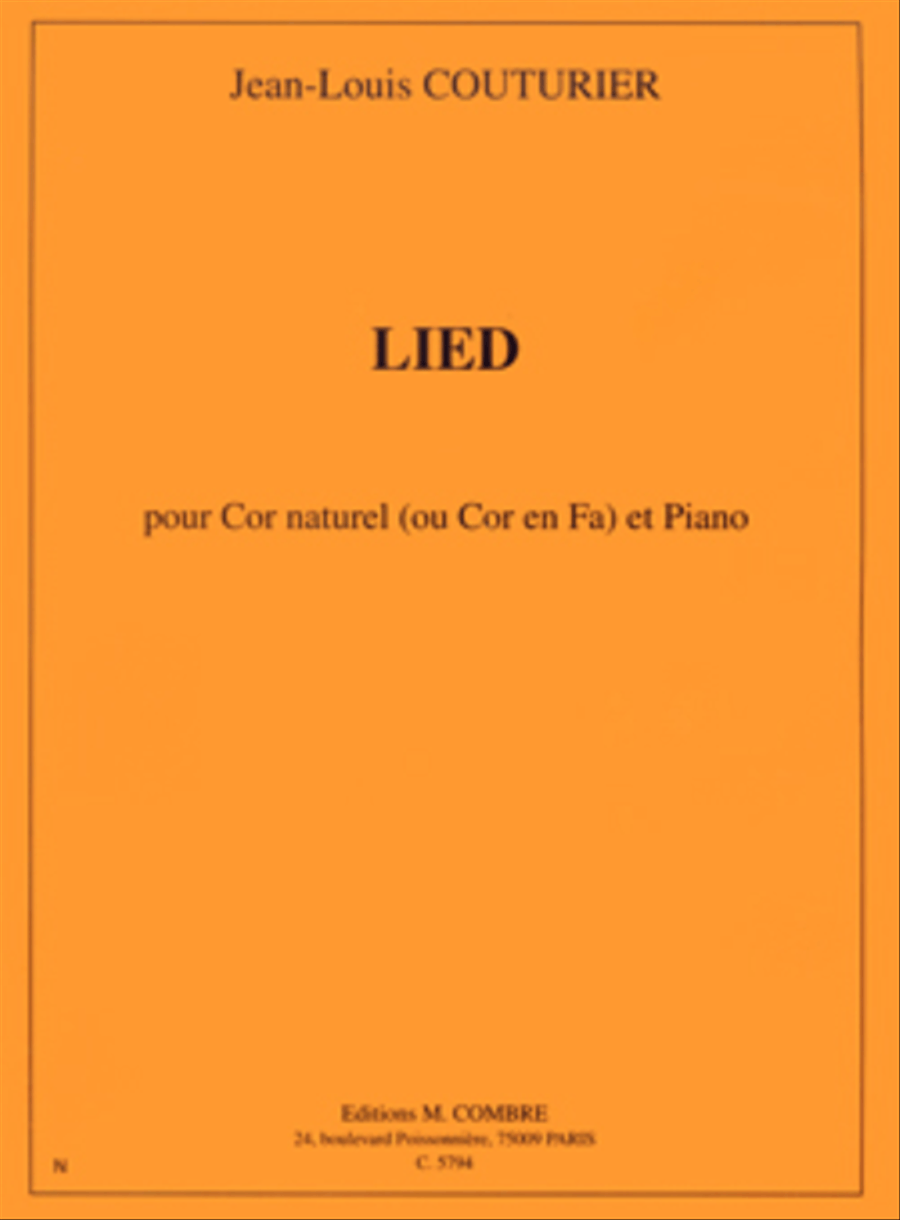 Lied Lied Horn scores gallery preview page 1