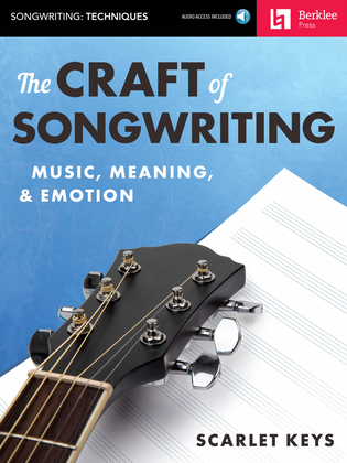 Book cover for The Craft of Songwriting