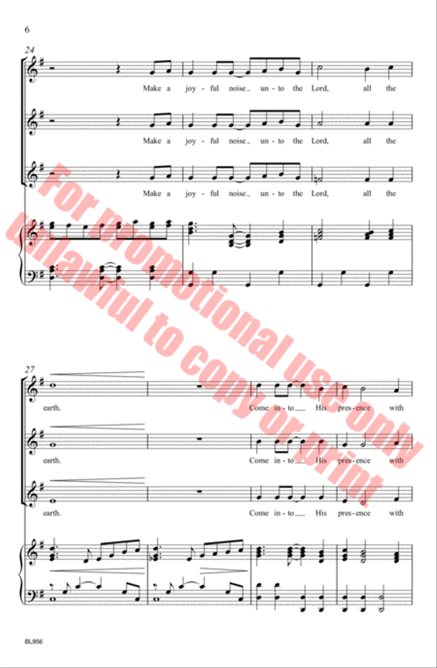 Jubilate Deo! Jubilate Deo! SSA scores gallery preview page 7
