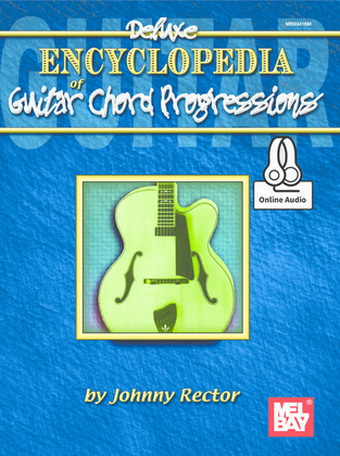 Book cover for Deluxe Encyclopedia of Guitar Chord Progressions