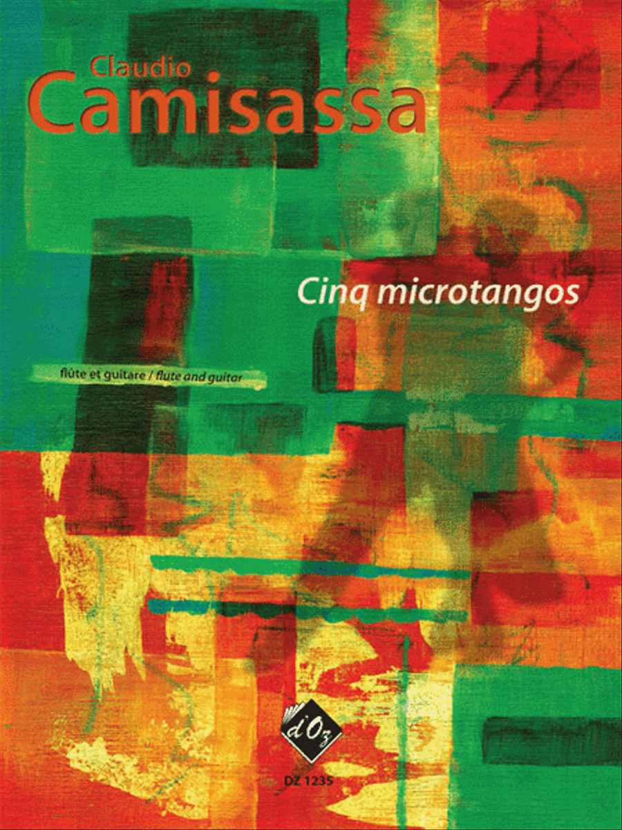 Cinq microtangos Flute scores gallery preview page 1