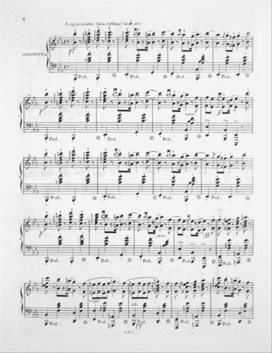 Album of Amusements. Caprice Hongrois, etude de concert Piano Method scores gallery preview page 3