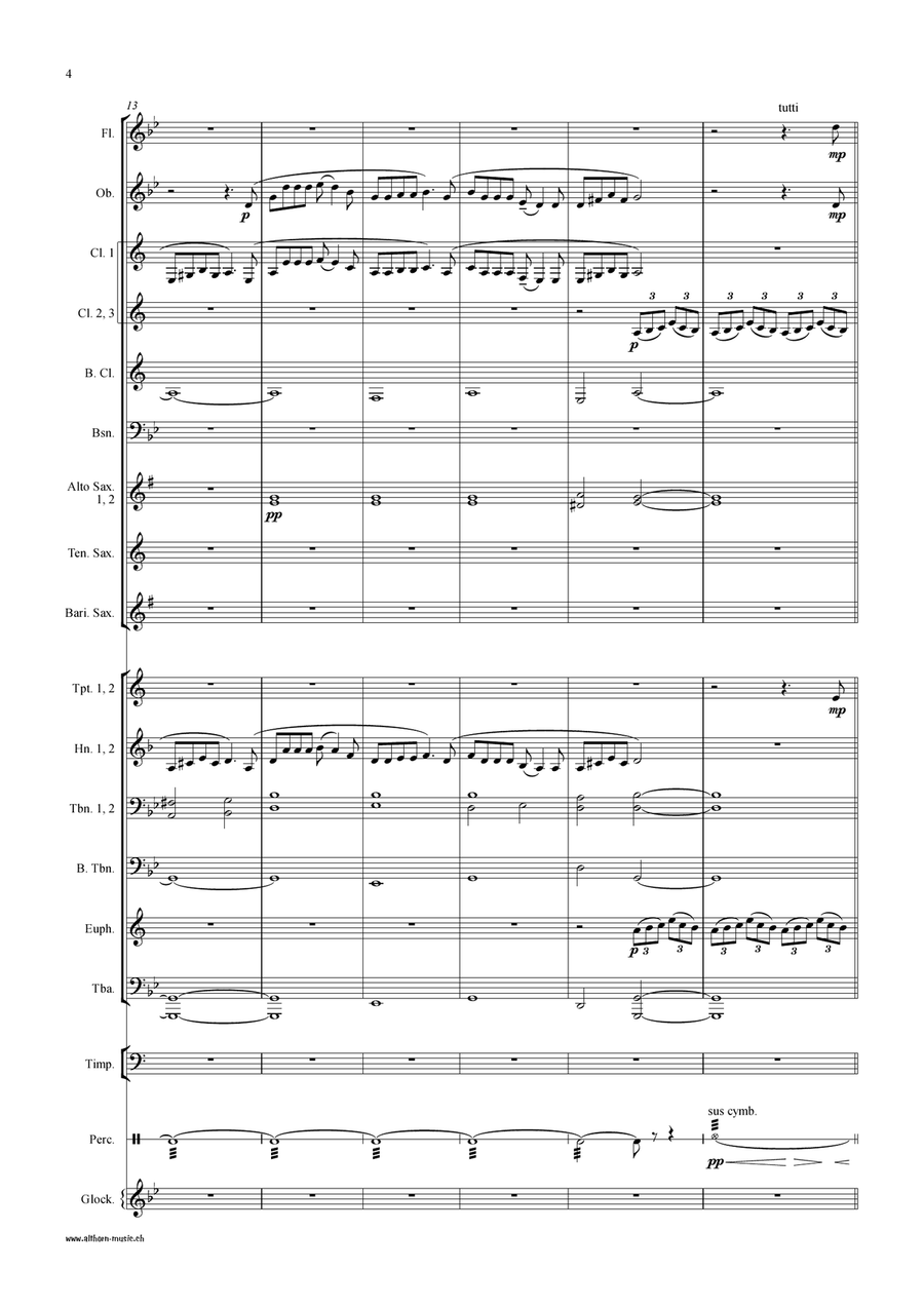 My Jolly Sailor Bold My Jolly Sailor Bold Concert Band scores gallery preview page 5