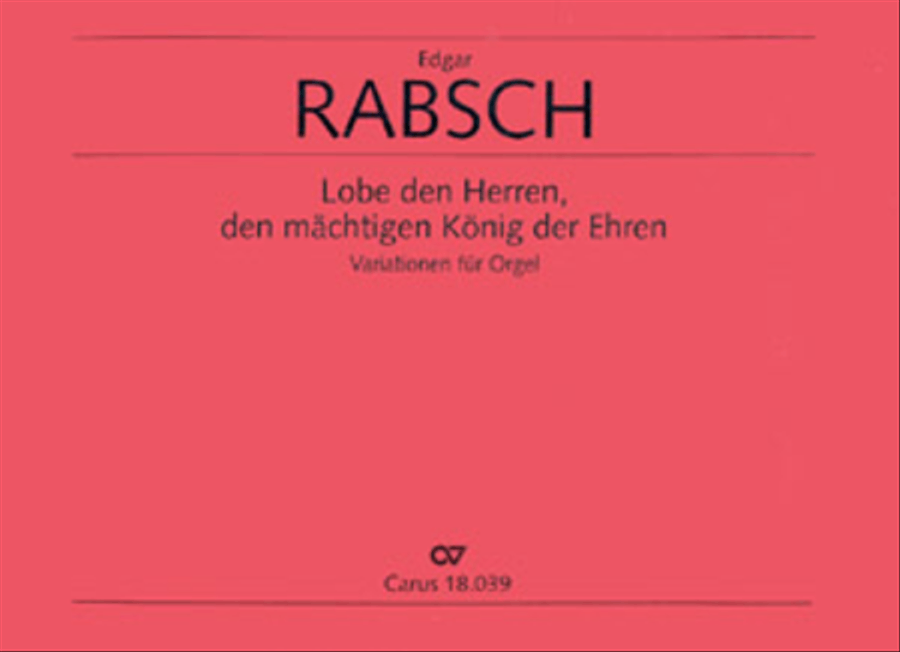 Lobe den Herren, den machtigen