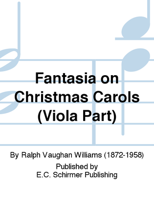 Fantasia on Christmas Carols (Viola Part)