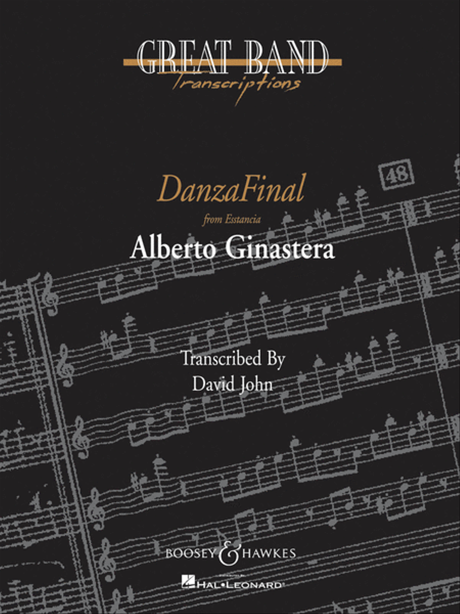 Danza Final (from Estancia) Concert Band scores gallery preview page 1