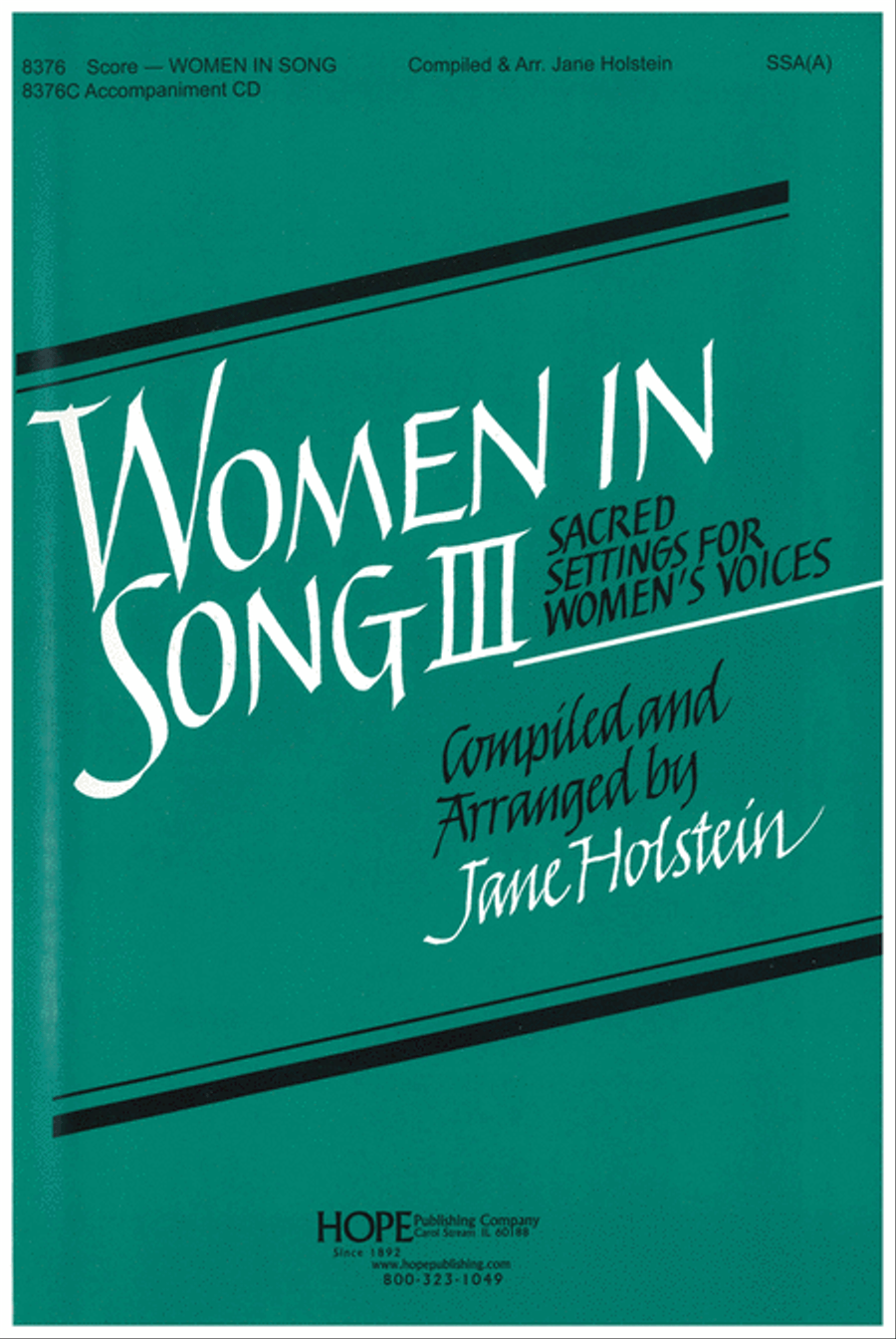 Women in Song 3 Women's Choir scores gallery preview page 1