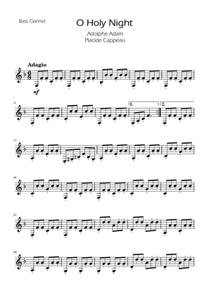 O Holy Night - Clarinet Trio w/ Piano