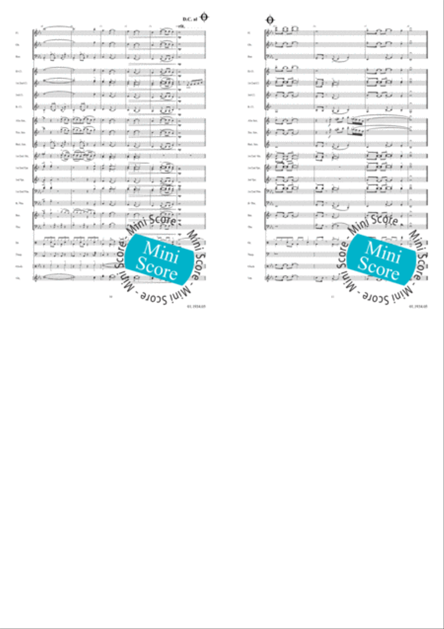 Hill Street Blues Concert Band scores gallery preview page 6