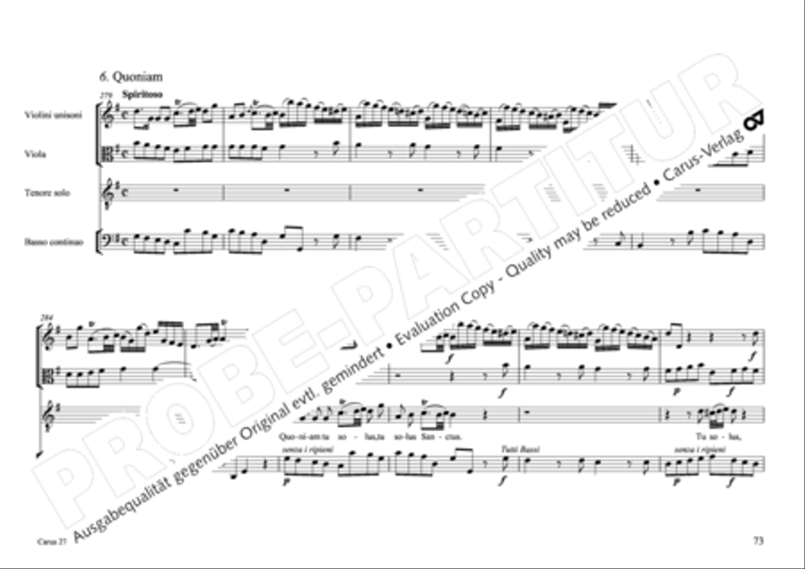 Messa per il Santissimo Natale 4-Part scores gallery preview page 64