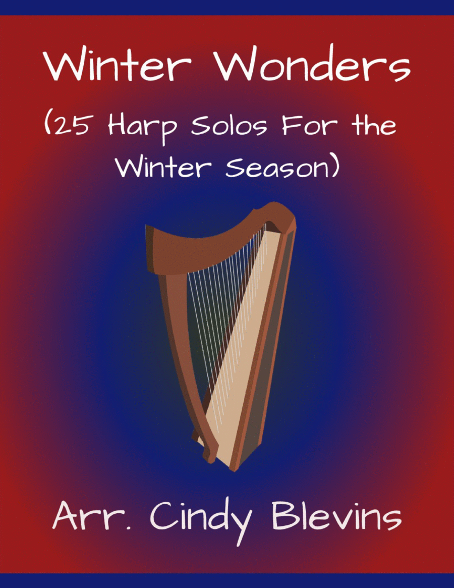 Winter Wonders, 25 seasonal arrangements for Lever or Pedal Harp Pedal Harp scores gallery preview page 1