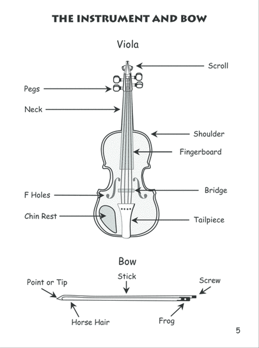 Beginner Viola Theory for Children, Book One Viola Solo scores gallery preview page 6