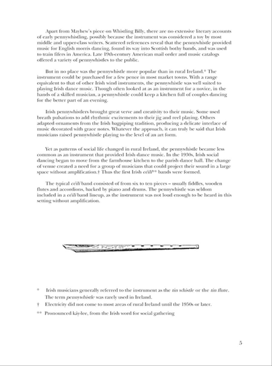 The Bill Ochs Tin Whistle Handbook Tin Whistle scores gallery preview page 6