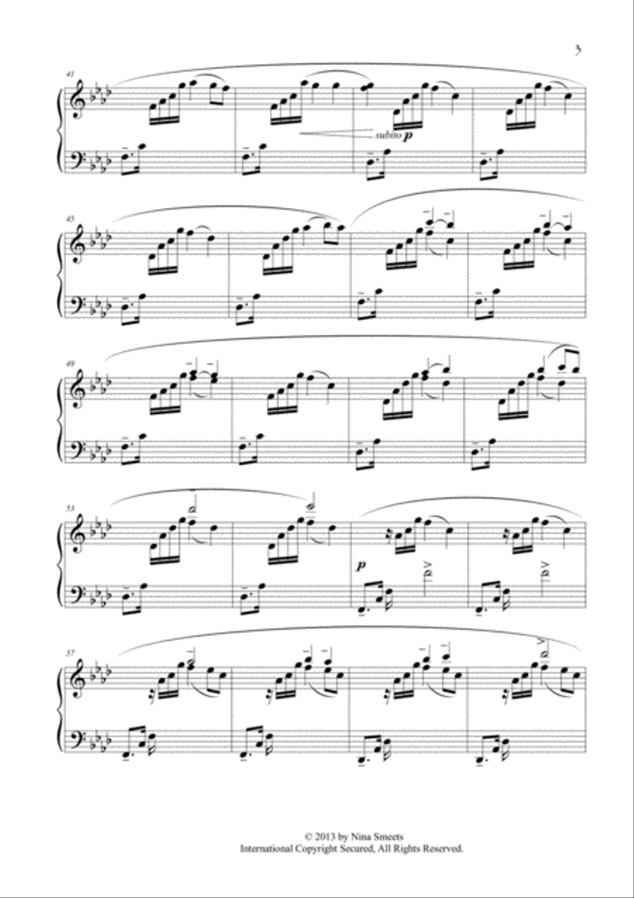 Infinity Piano Solo scores gallery preview page 3