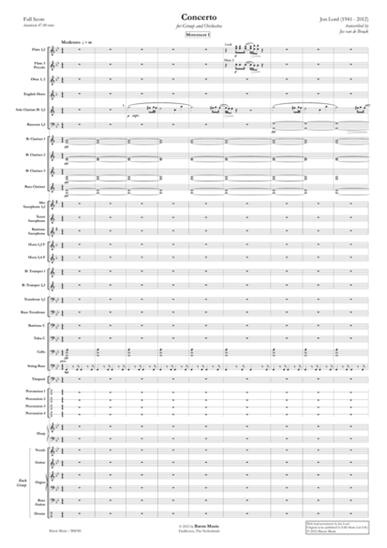 Concerto for Group and Orchestra