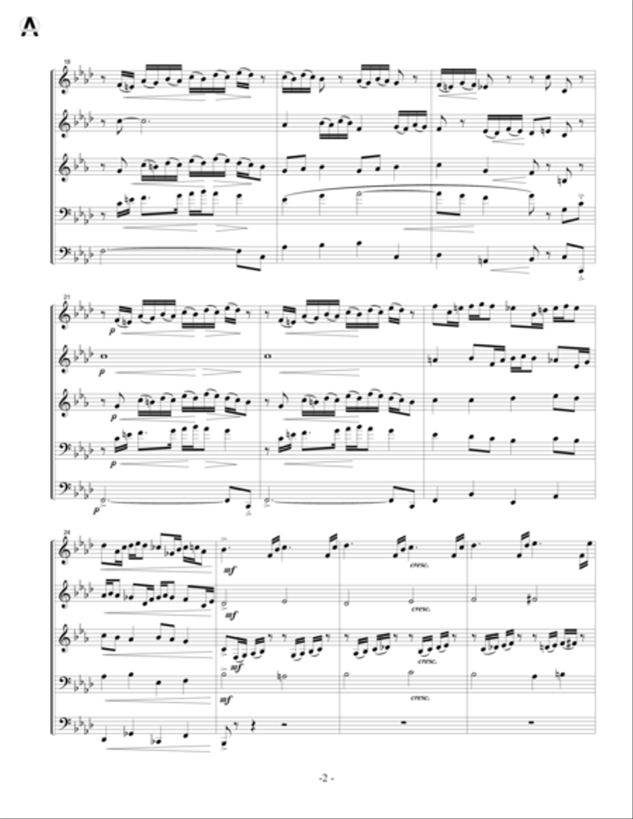 Quintet No.1 for Brass image number null
