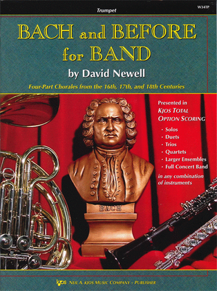Book cover for Bach and Before For Band - Trumpet