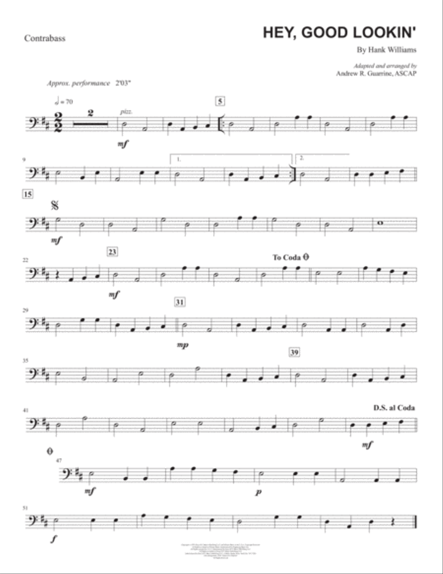 Hey, Good Lookin' Small Ensemble scores gallery preview page 6